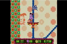 une photo d'Ã©cran de Super Widget sur Nintendo Super Nes